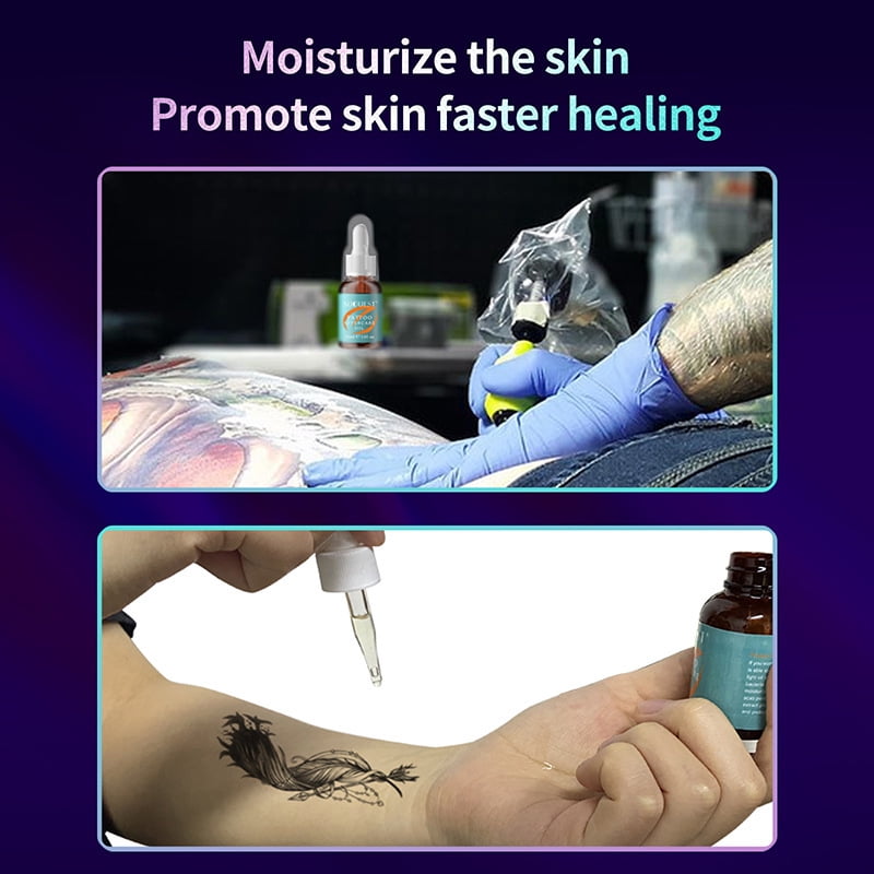 Tattoo Aftercare, Tattoo Moisturizer for Color Longevity, All-Natural Organic, No-Petroleum Tattoo Lotion - Walmart.com